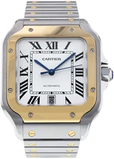 Cartier Santos W2SA0009 Stainless steel Silver