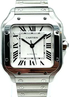 Cartier Santos WSSA0029 Stainless steel Silver