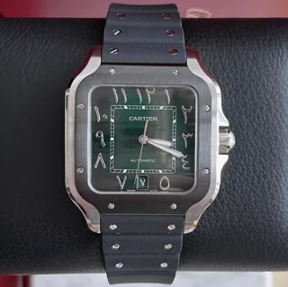 Cartier Santos WSSA0055 Stainless steel Green