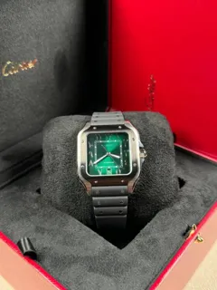 Cartier Santos WSSA0055 Stainless steel Green