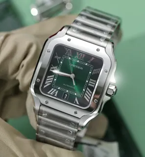 Cartier Santos WSSA0062 Stainless steel Green