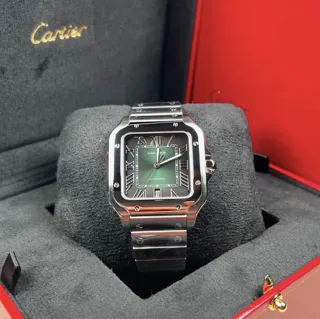 Cartier Santos WSSA0062 Stainless steel Green