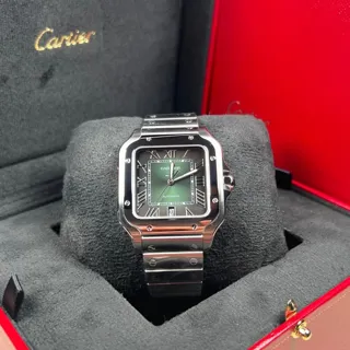 Cartier Santos WSSA0062 Stainless steel Green