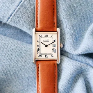 Cartier Tank 1616 Silver White