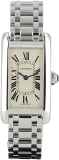 Cartier Tank Américaine 2489 White gold White