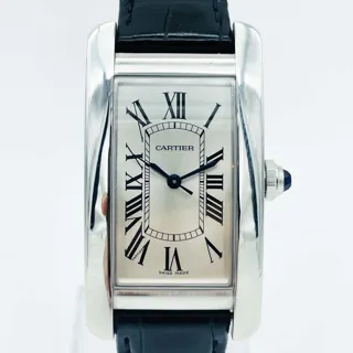 Cartier Tank Américaine 3971 Stainless steel Silver