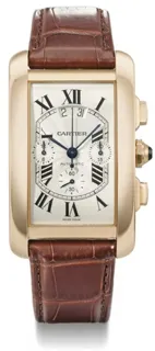 Cartier Tank Américaine W2609356 Rose gold Silver