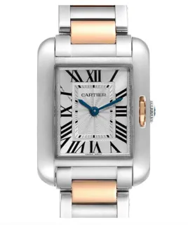 Cartier Tank Anglaise W5310019 Stainless steel Silver