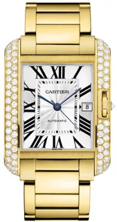 Cartier Tank Anglaise WT100007 Yellow gold Silver