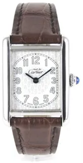 Cartier Tank Must 2416 Silver Silver