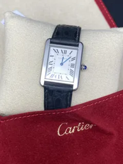 Cartier Tank Solo 2716 Stainless steel Silver