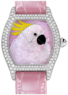 Cartier Tortue HPI00516 White gold Pink