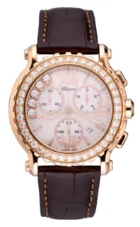 Chopard Happy Sport 283583-5001 Rose gold White