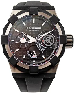 Concord C1 Retrograde 01.5.40.1020 Titanium Black