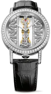 Corum Golden Bridge 113.901.69/OF01 White gold Skeletonized