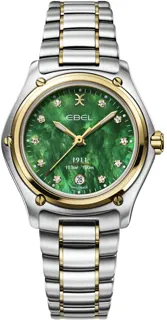 Ebel 1911 1216573 Yellow gold and Stainless steel Green