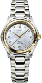 Ebel 1911 1216580 Yellow gold and Stainless steel White