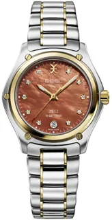 Ebel 1911 1216581 Yellow gold and Stainless steel Brown