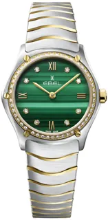 Ebel Sport Classic 1216561 Yellow gold and Stainless steel Green