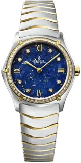 Ebel Sport Classic 1216562 Yellow gold and Stainless steel Blue