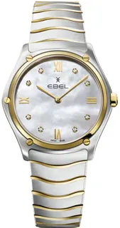 Ebel Sport Classic 1216566 Yellow gold and Stainless steel White