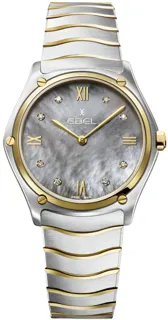 Ebel Sport Classic 1216648 Yellow gold and Stainless steel Gray