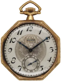 Elgin Yellow gold Silver