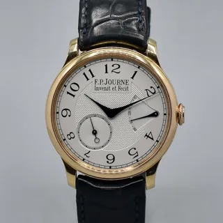 F.P. Journe Chronomètre Souverain CS G 40 D SIG Rose gold Silver