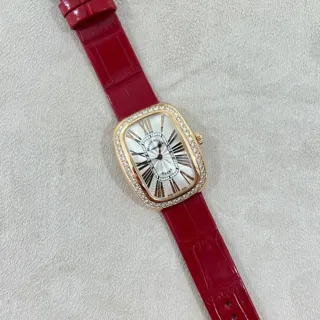 Franck Muller Galet 3002MQZRD1R Rose gold White