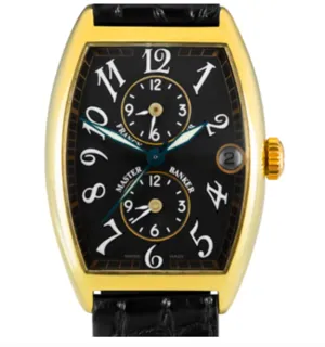 Franck Muller Master Banker 2852 MB YG Yellow gold Black