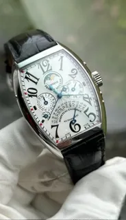 Franck Muller Perpetual Calendar 7851 QPE Stainless steel Silver