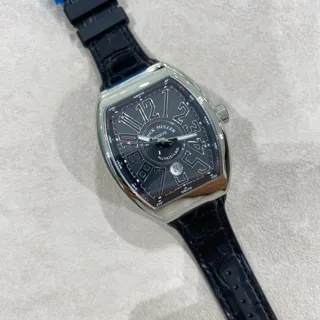 Franck Muller Vanguard V 45 SC DT Stainless steel Black