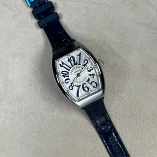 Franck Muller Vanguard V 32 QZ AC BU Stainless steel