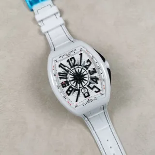 Franck Muller Vanguard V 45 SC DT YACHTING (CR BC NR) Ceramic White