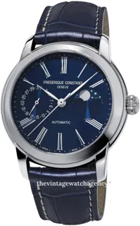 Frédérique Constant Classics FC-712MN4H6 brushed/polished steel blue