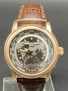 Frédérique Constant Worldtimer FC-718 Rose gold