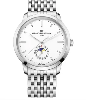 Girard-Perregaux 1966 49535-11-131-11A Stainless steel White