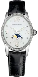 Girard-Perregaux Cat's Eye 80490 White gold White