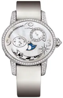 Girard-Perregaux Cat's Eye 80483D53P761-KK7A White gold White