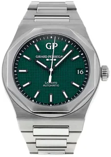 Girard-Perregaux Laureato 81010-11-3153-1CM Stainless steel Green