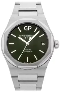 Girard-Perregaux Laureato 81010-11-433-11A Stainless steel Green