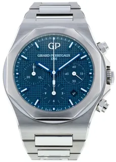 Girard-Perregaux Laureato 81020-11-431-11A Stainless steel Blue