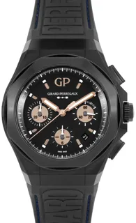 Girard-Perregaux Laureato 81060-21-492-FH3A Titanium and Black PVD Black