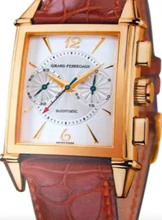 Girard-Perregaux Vintage 1945 25990 Yellow gold Silver