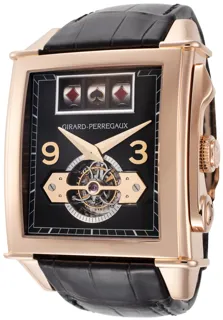 Girard-Perregaux Vintage 1945 99720-52-651-BA6A Rose gold Black