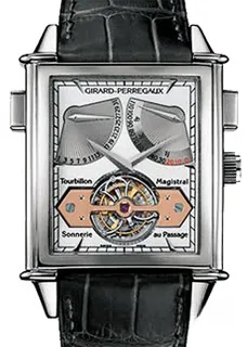 Girard-Perregaux Vintage 1945 99710-71-131-BA6A Platinum White