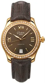 Glashütte Lady Serenade 39-22-01-11-04 36mm Rose gold Brown