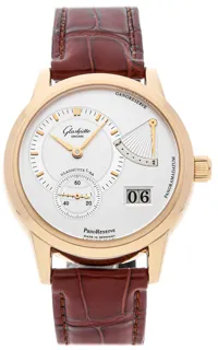 Glashütte PanoReserve 65-01-01-01-04 Rose gold Silver