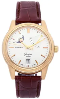 Glashütte Senator 39-44-03-11-04 Yellow gold Silver