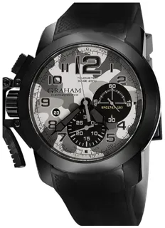 Graham Chronofighter Oversize 2CCAU.S02A.K111B Stainless steel